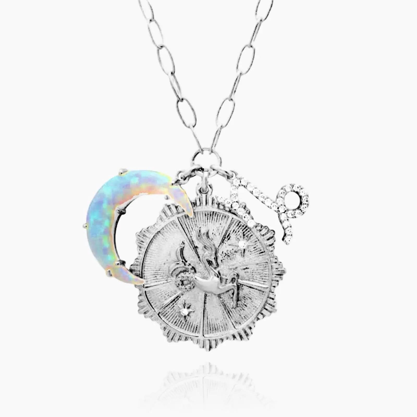 Zodiac Opal Necklace