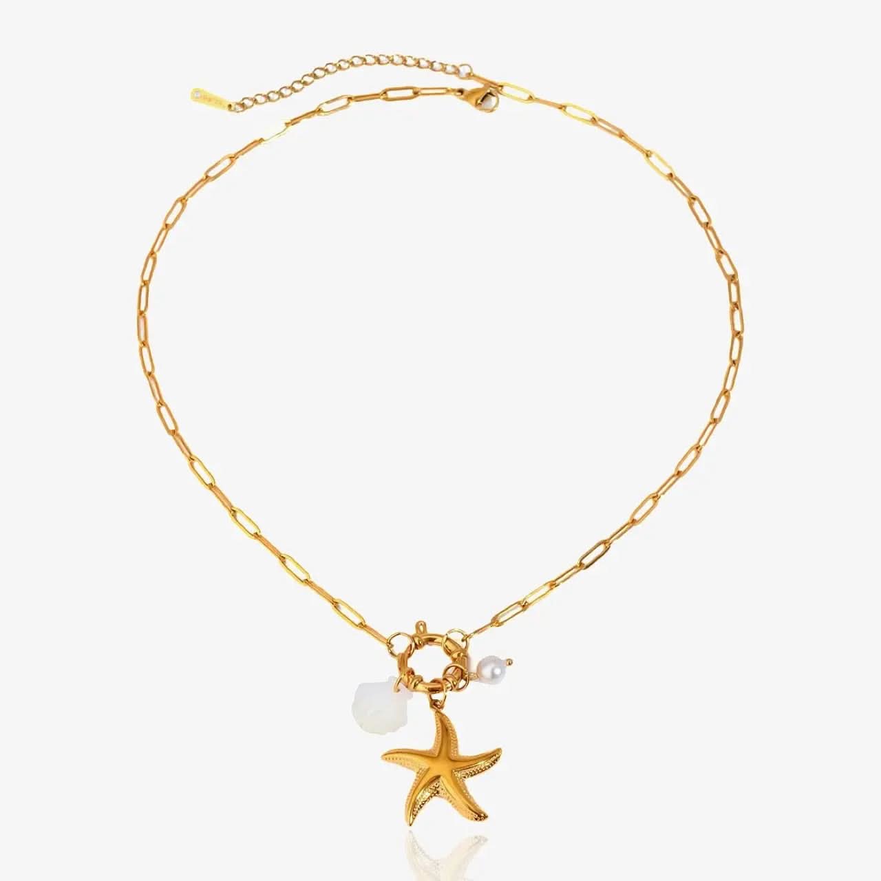 Starfish Charms Necklace