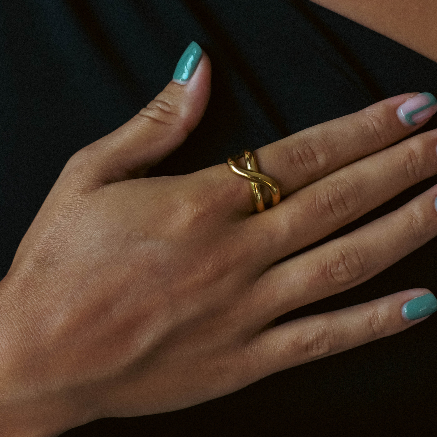 Dubble Infinity Ring