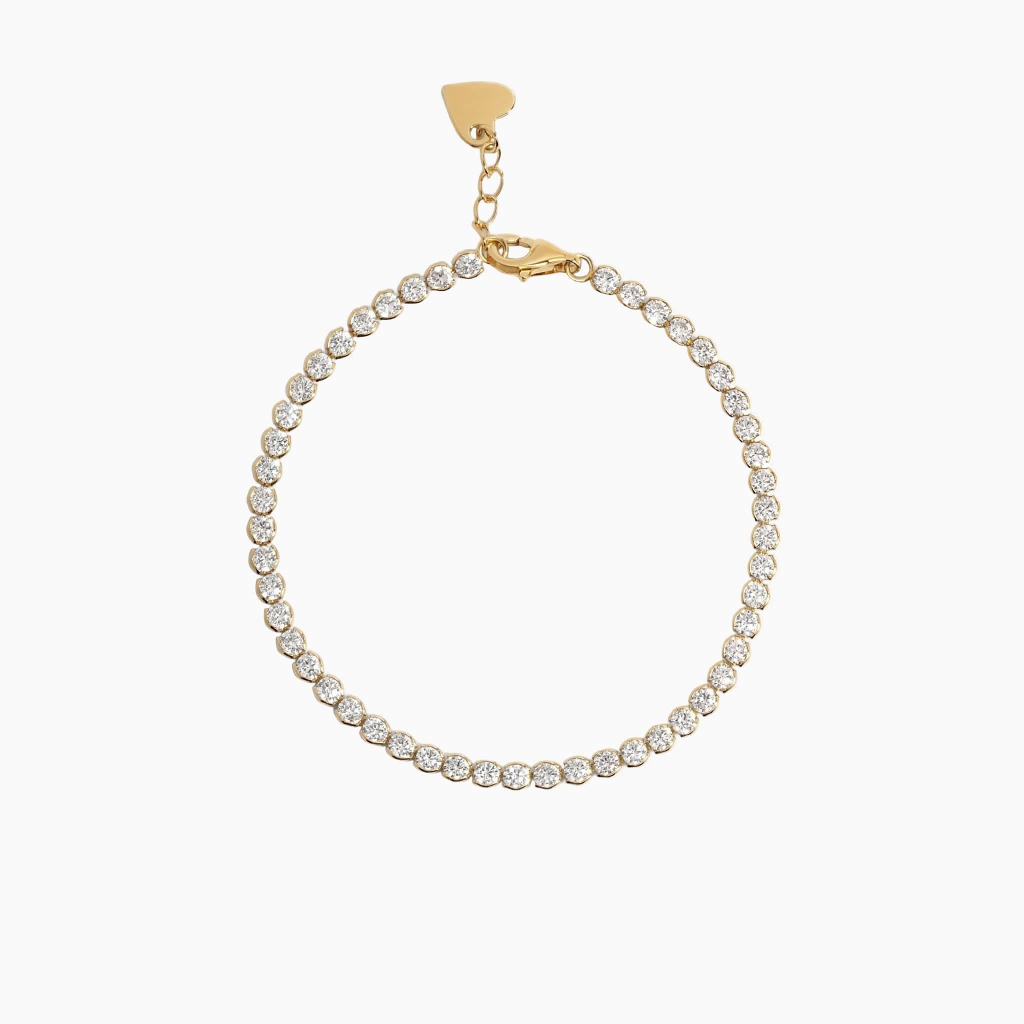 3mm Round Tennis Bracelet