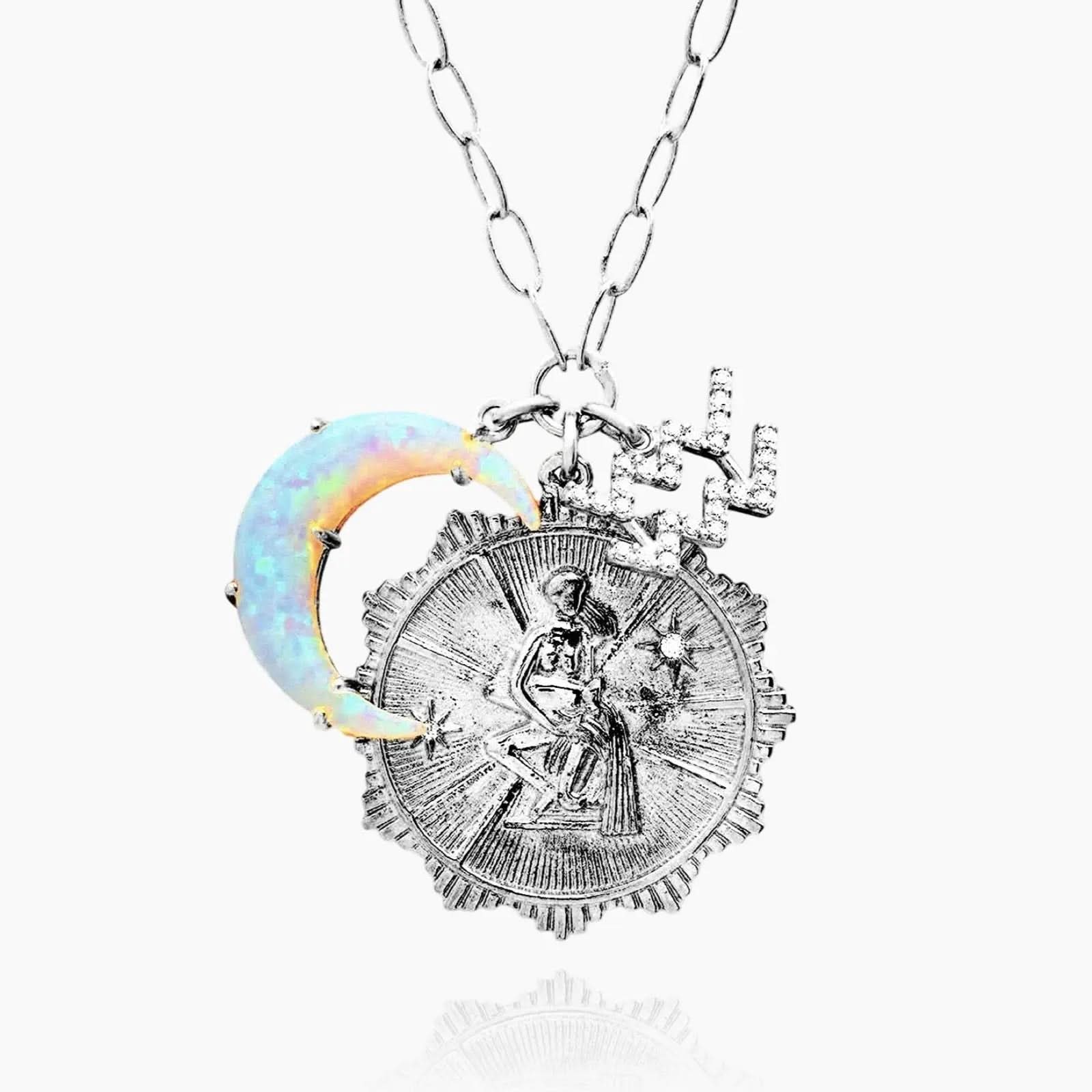 Zodiac Opal Necklace