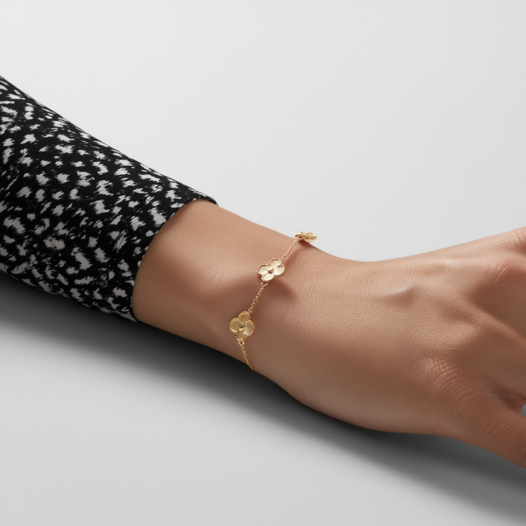 Ella Four Leaf Clover Bracelet