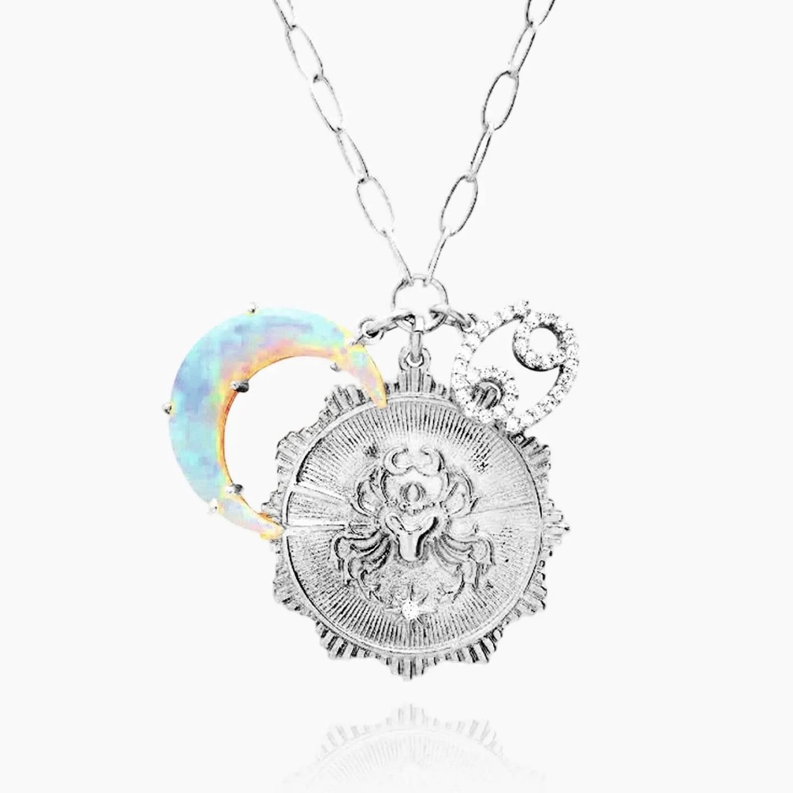 Zodiac Opal Necklace