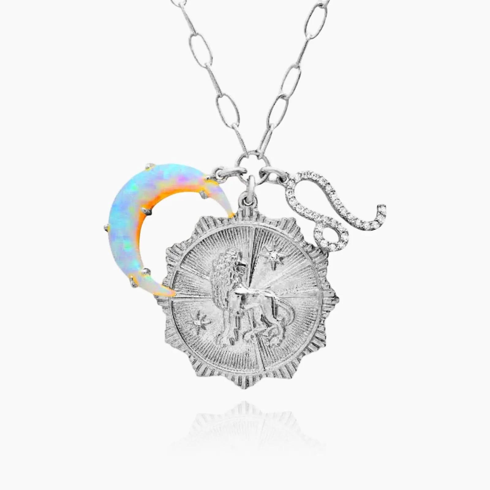 Zodiac Opal Necklace