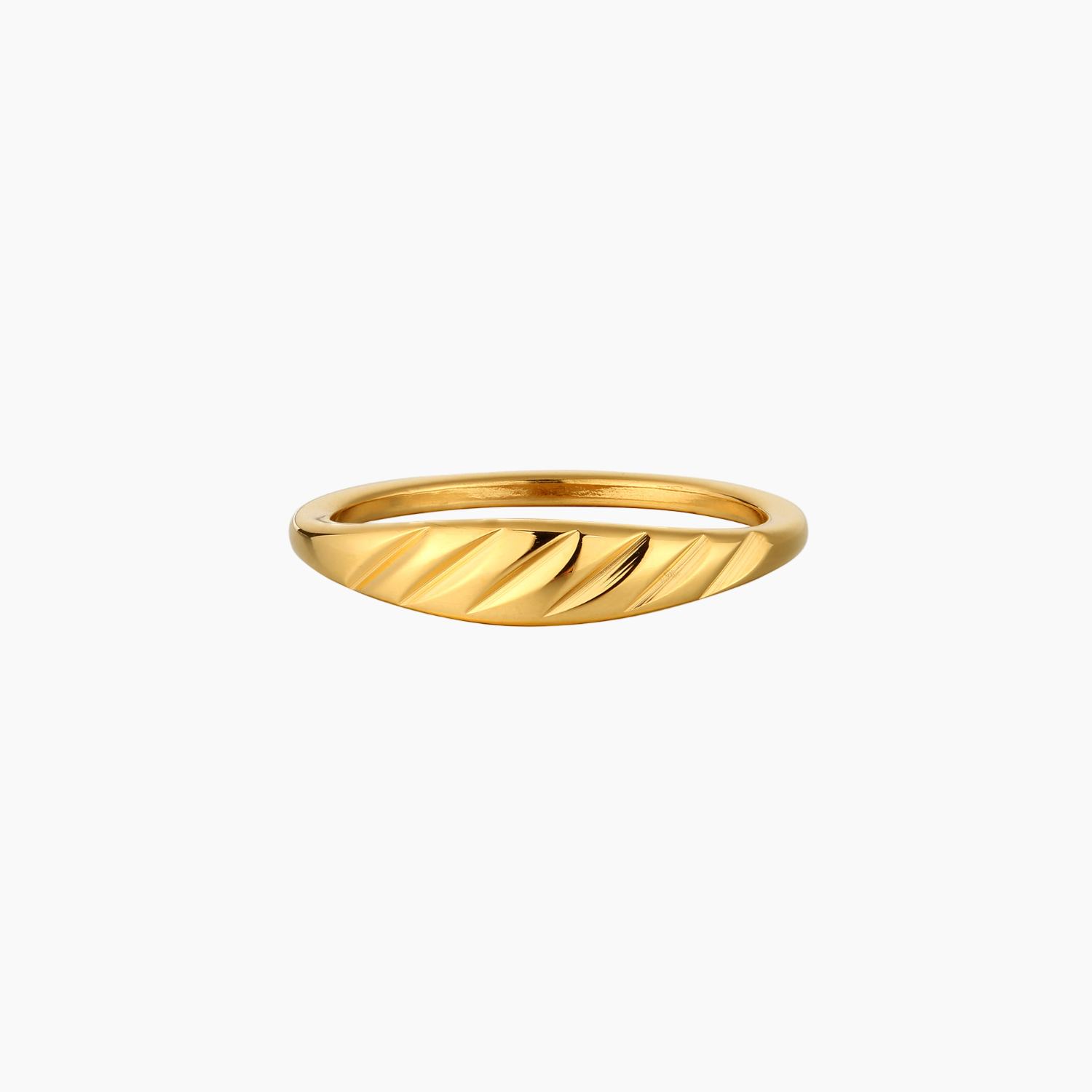 Thin Croissant Ring