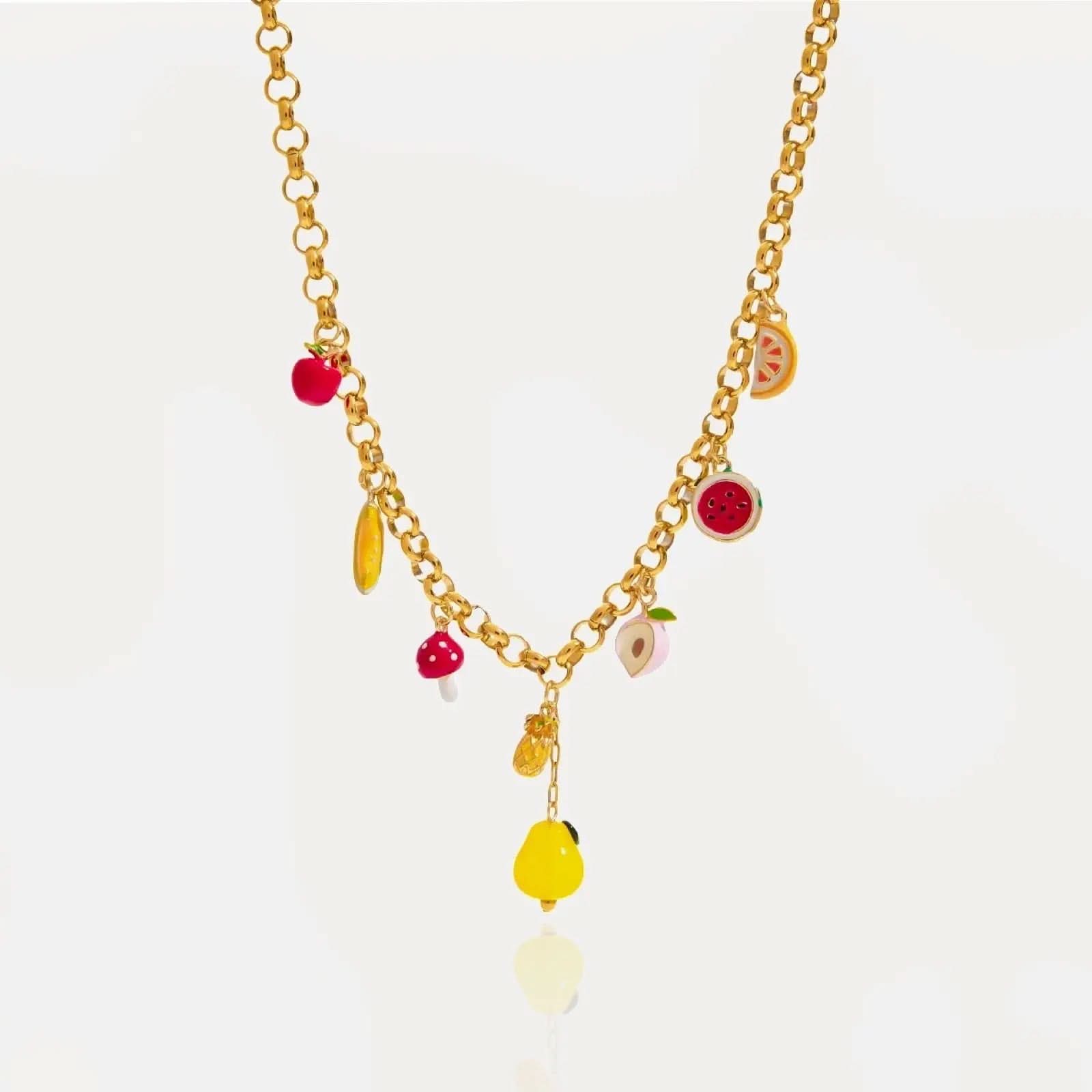 Lemon Charms Necklace