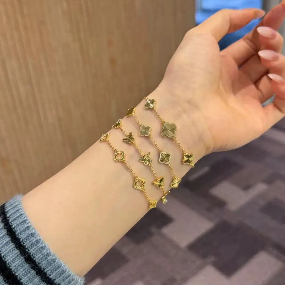 Dainty Clover Bracelet