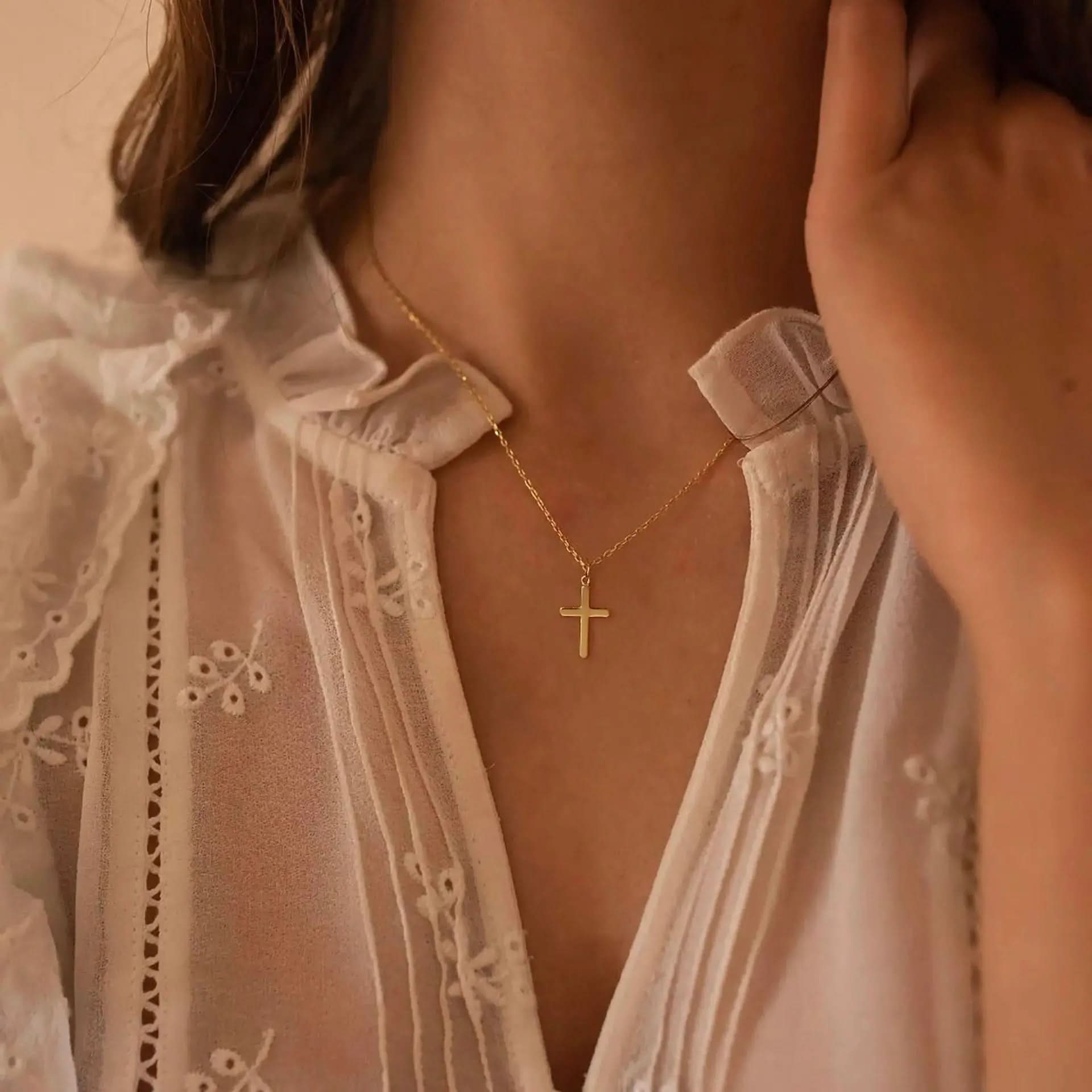 Dainty Cross Necklace