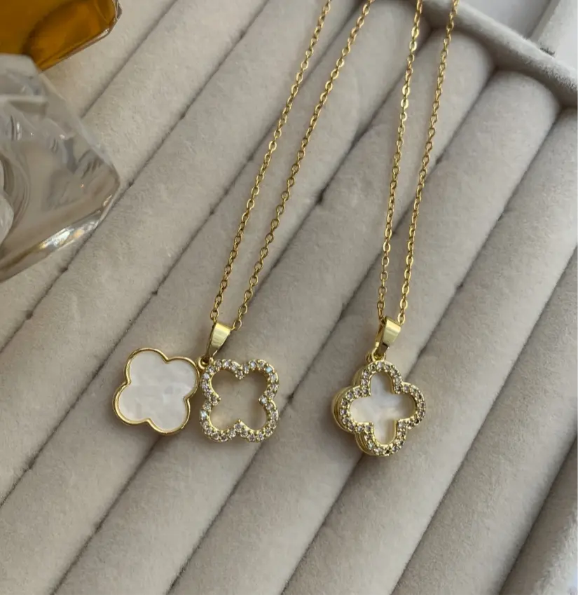 Double Clover Necklace
