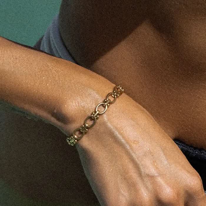 LEAH Round Chain Bracelet