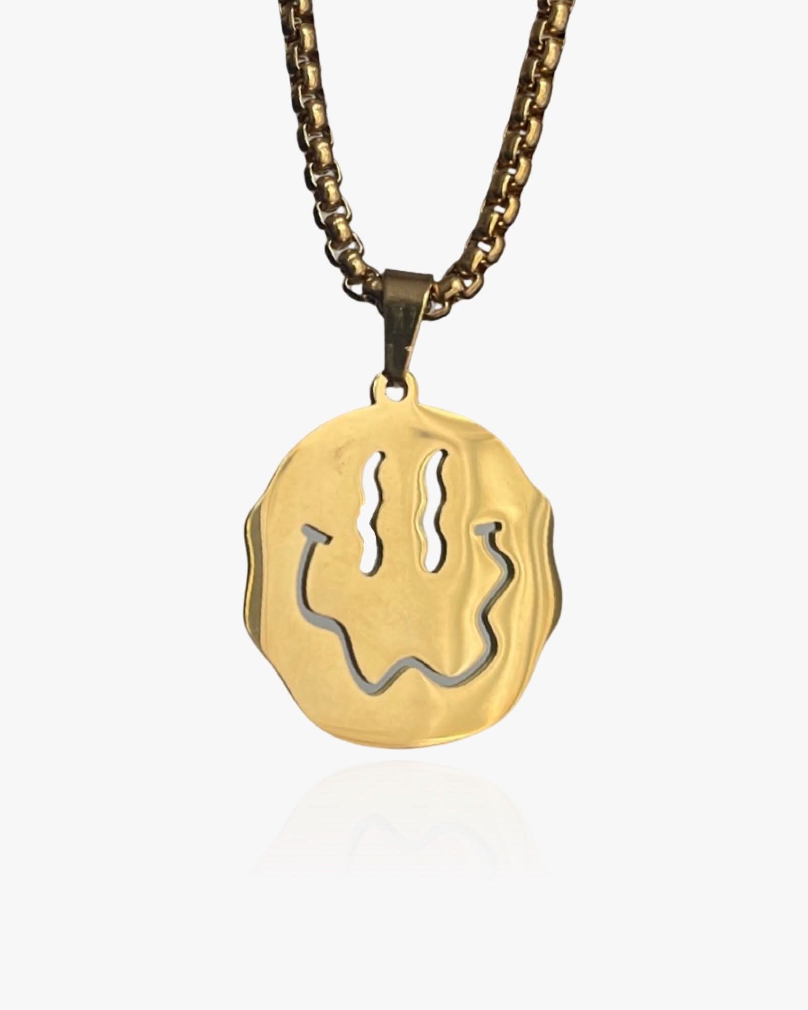 Trippy Smiley Necklace