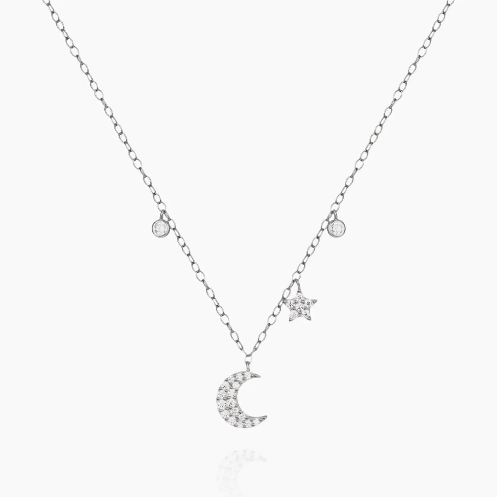 Dainty Moon Necklace