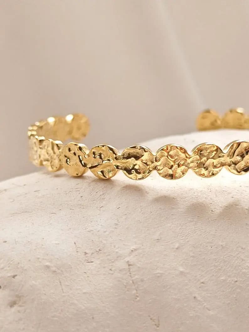 Organic Circles Bangle