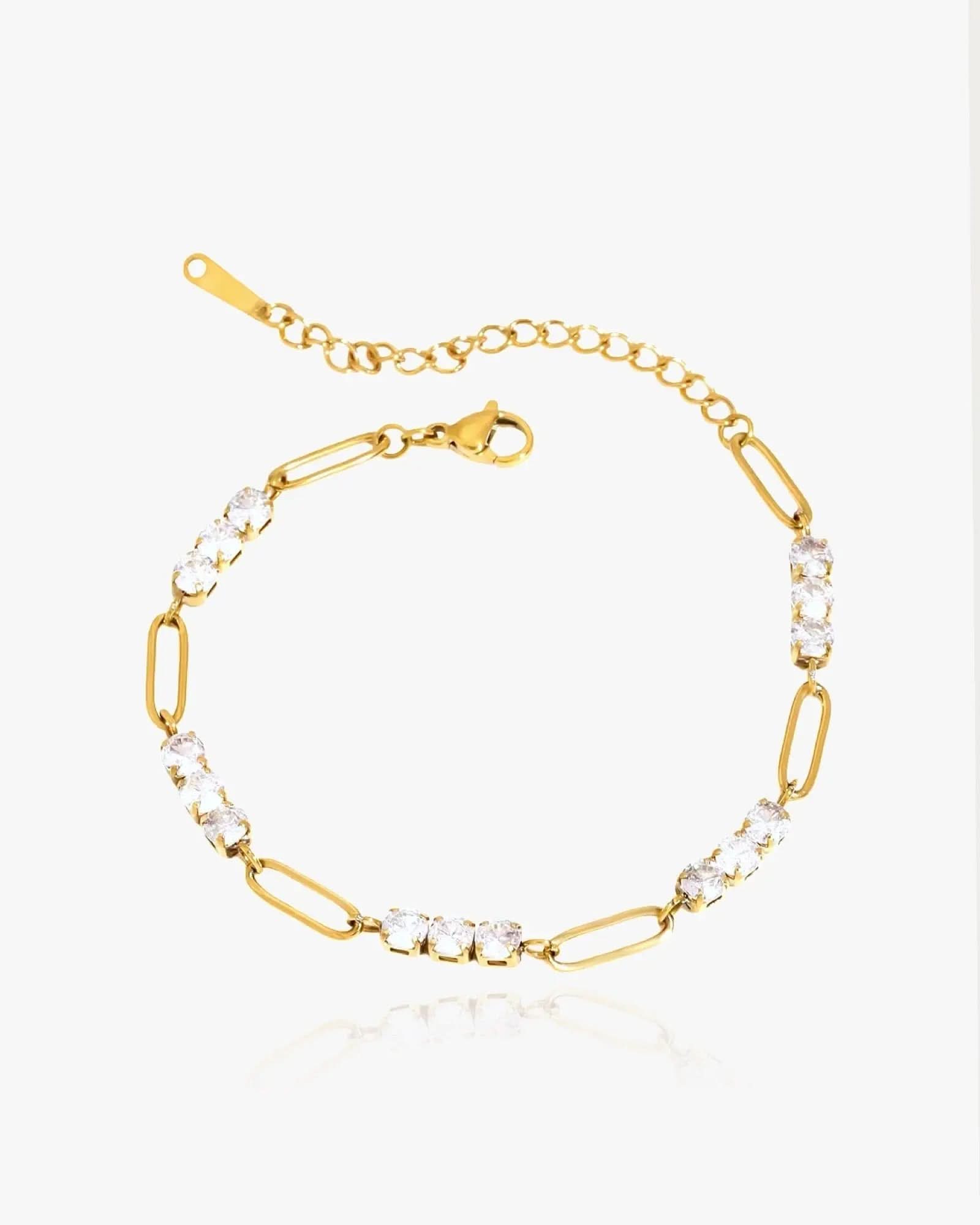 Triple Gemstone Bracelet