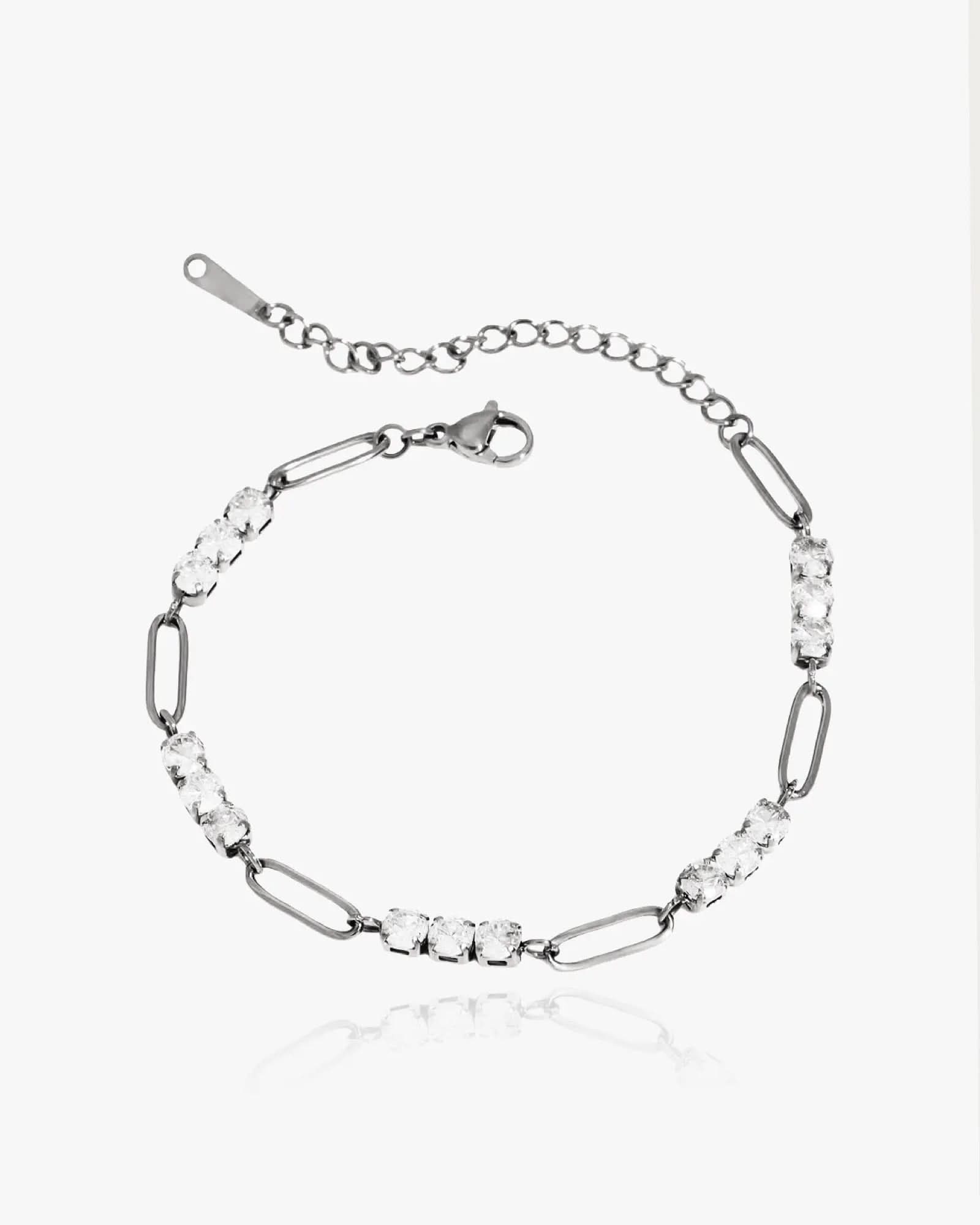 Triple Gemstone Bracelet