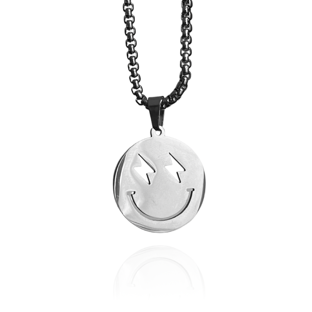 Trippy Smiley Necklace