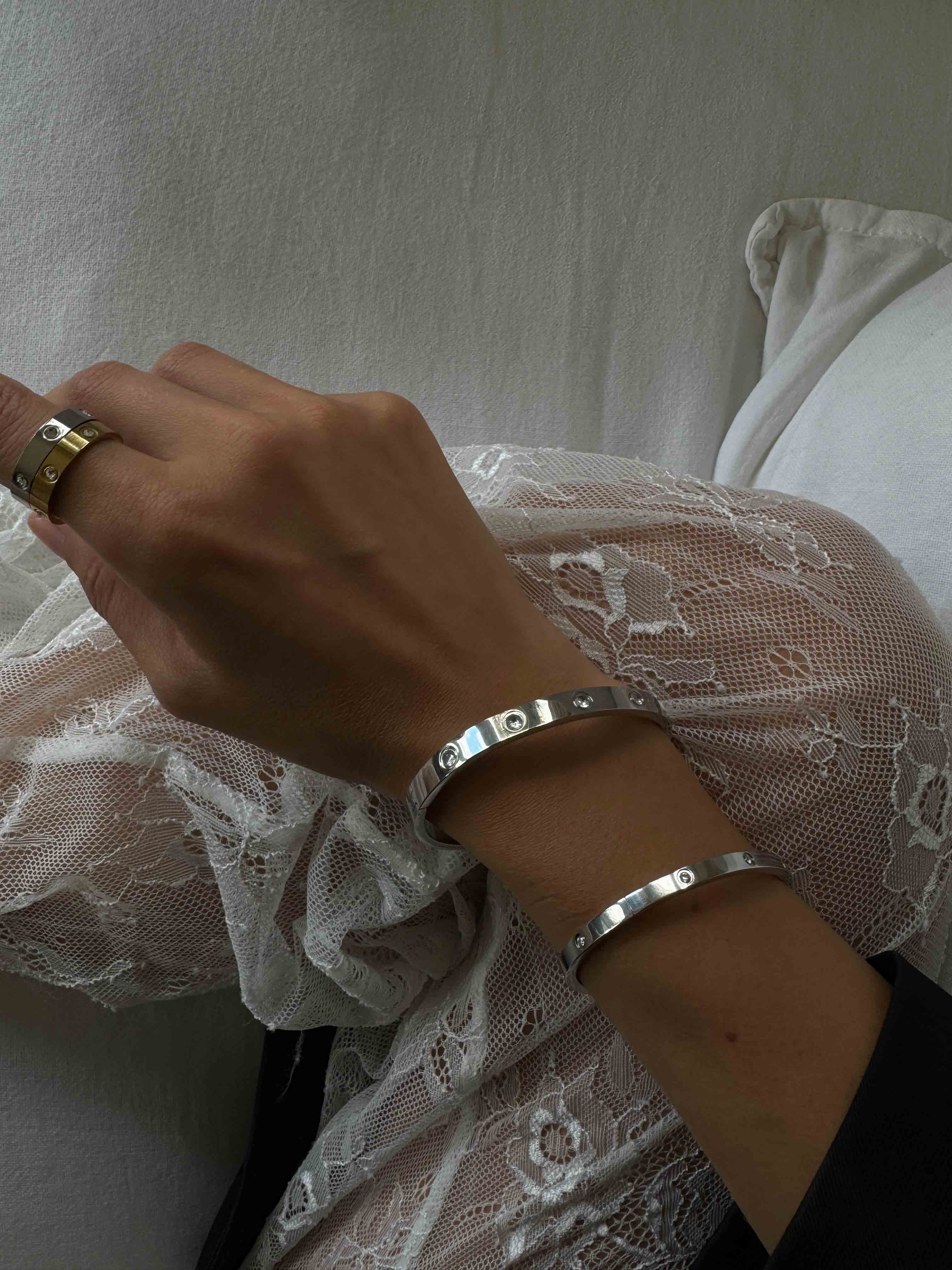 Love Bracelet - 10 - Silver