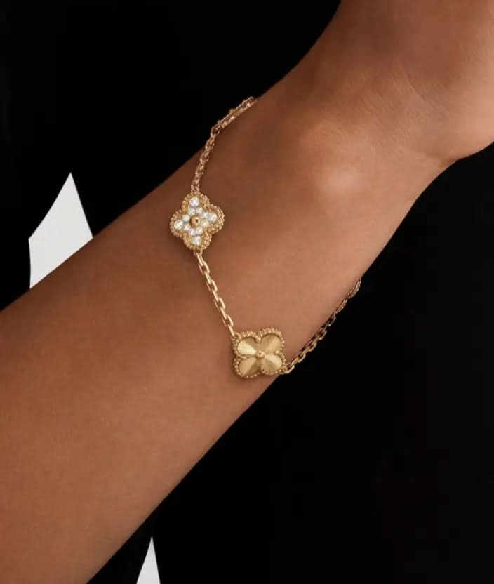 Kleeblatt-Multi-Armband