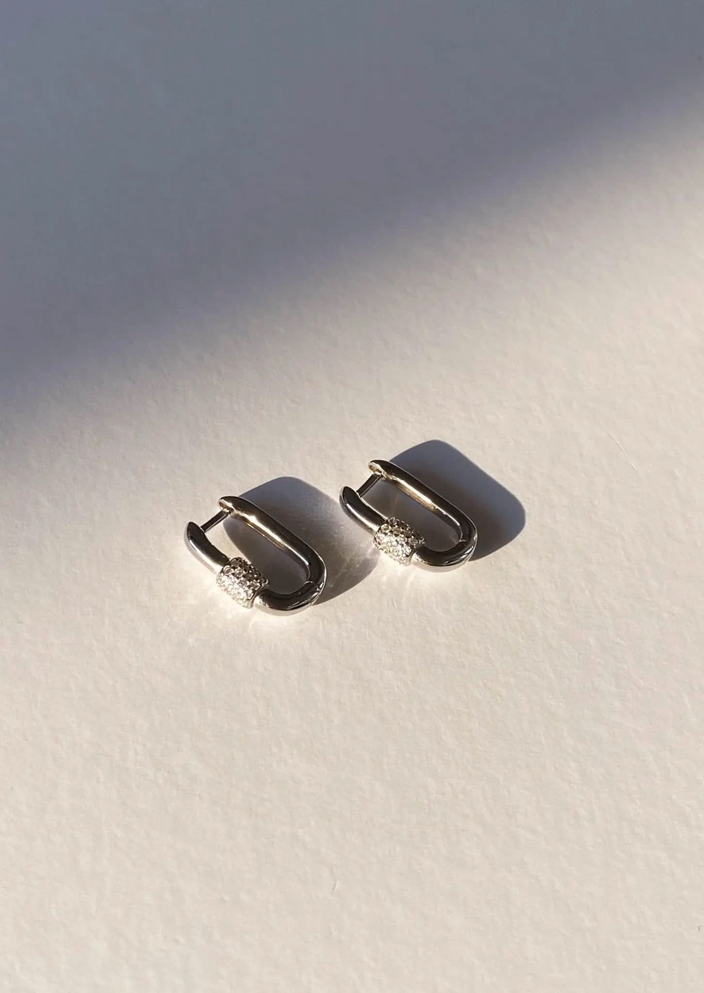 Auria Earrings – Silver