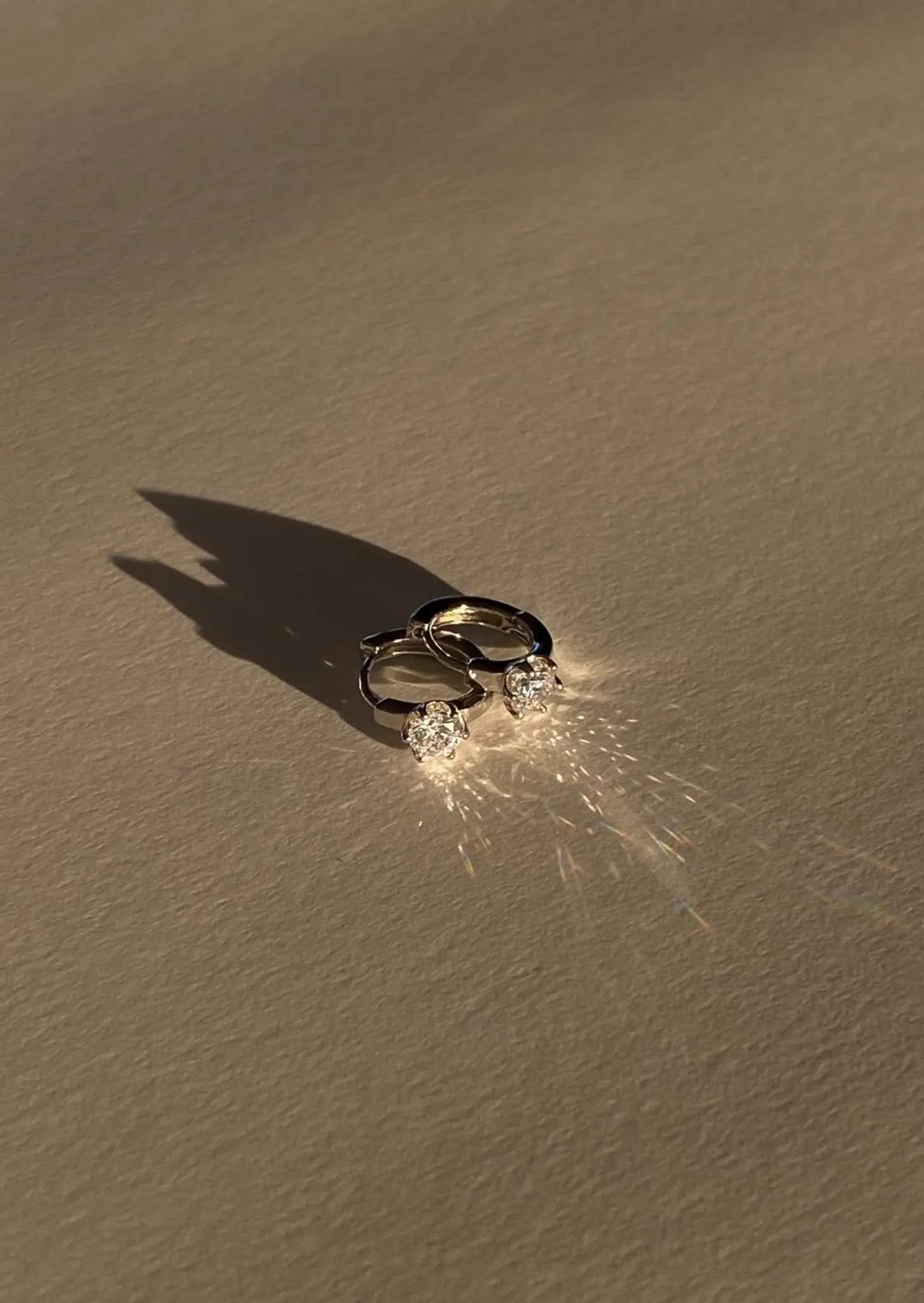 Daisy Earrings - Silver