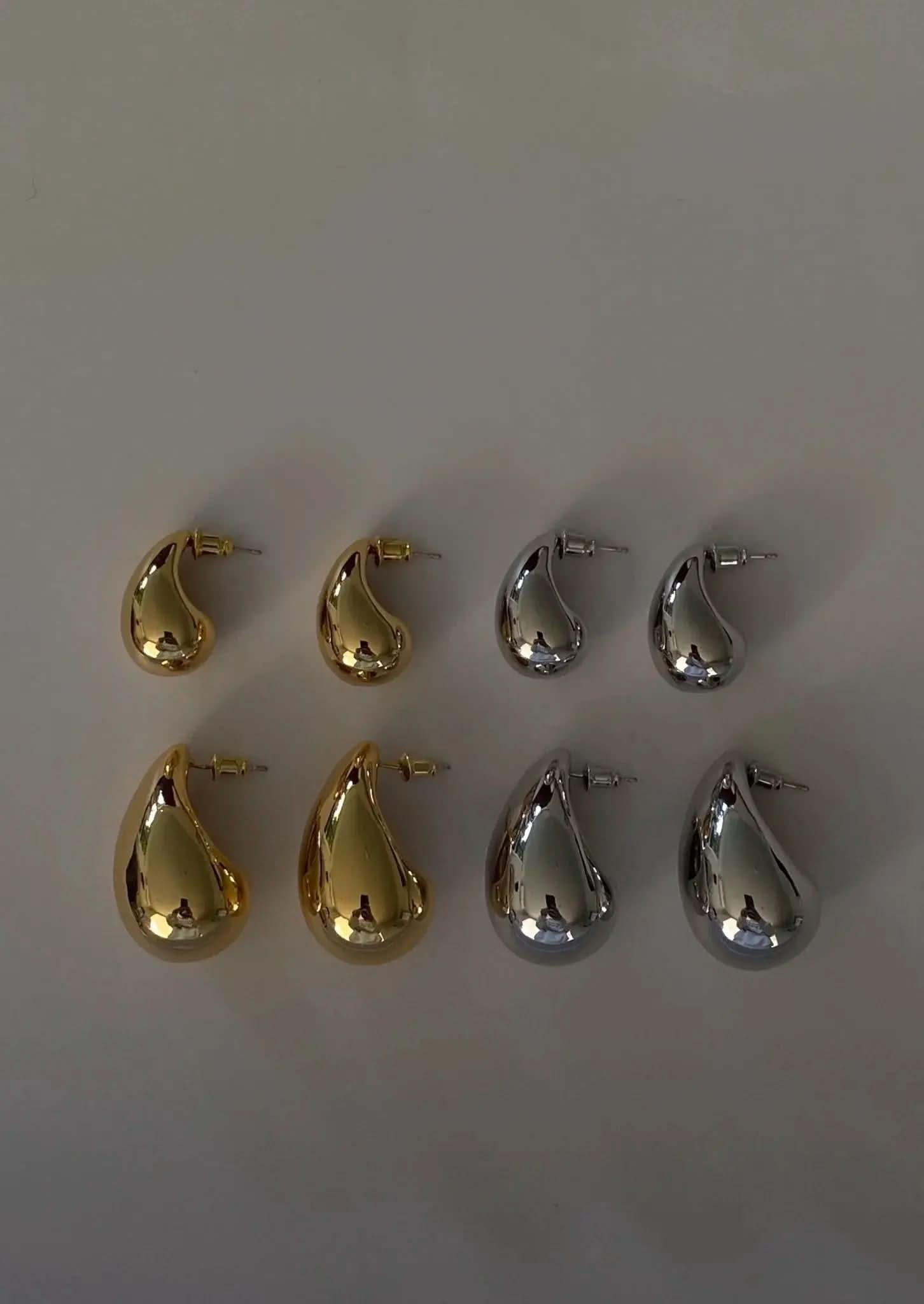 Selene Earrings - Silver