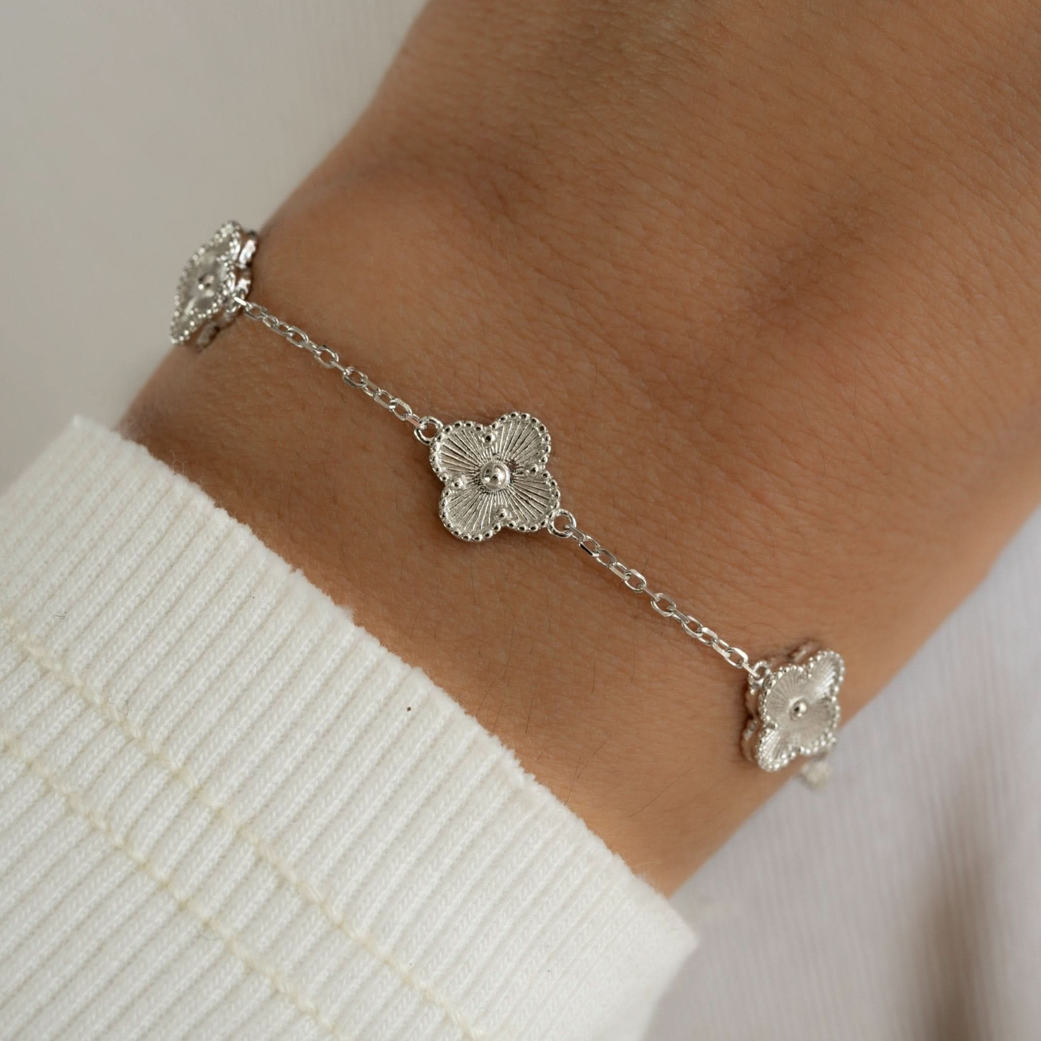 Ella Four Leaf Clover Bracelet