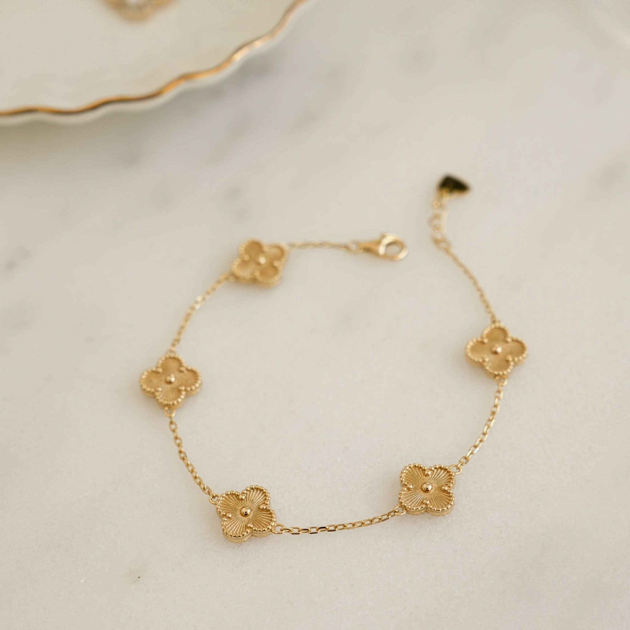 Ella Four Leaf Clover Bracelet