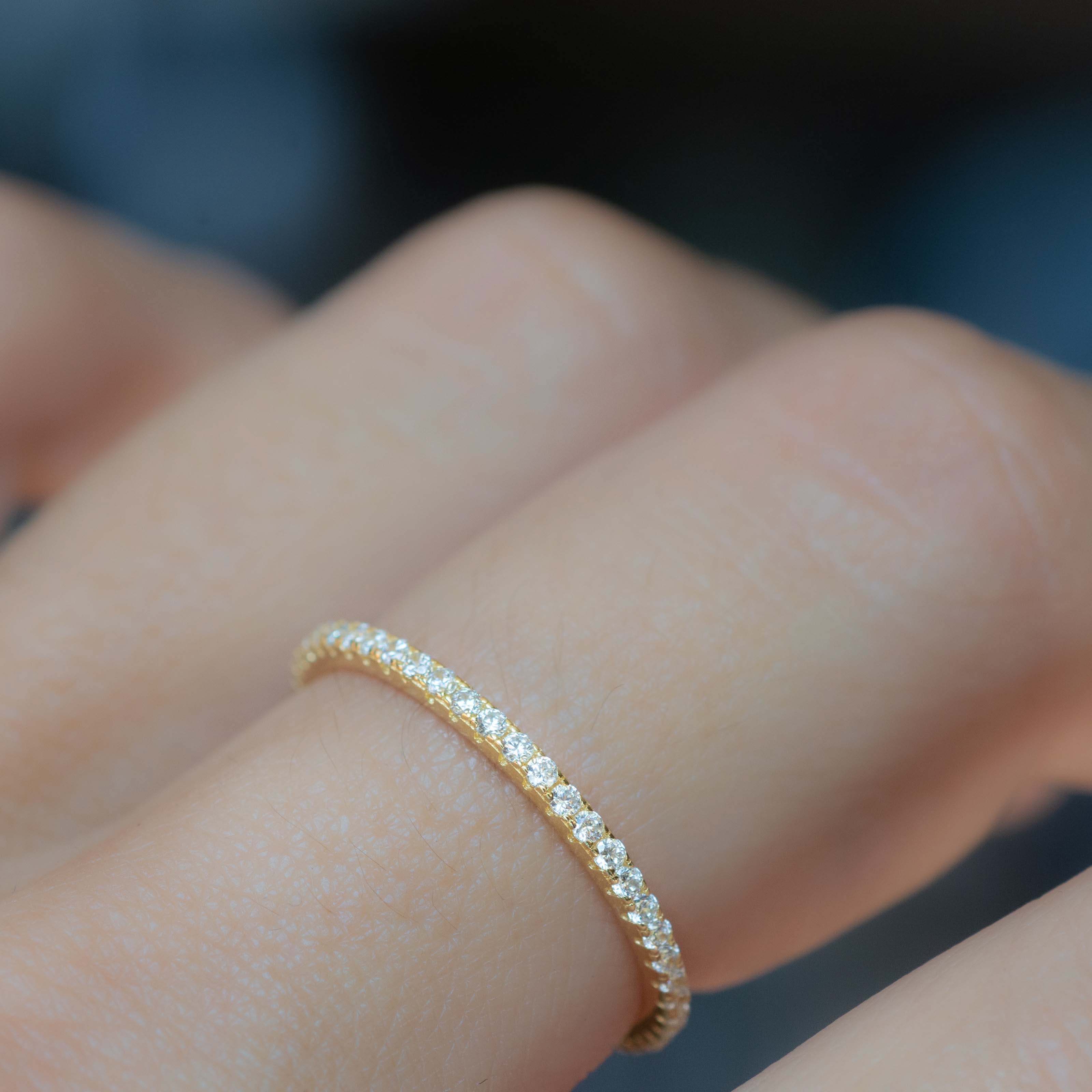 CZ Eternity Ring