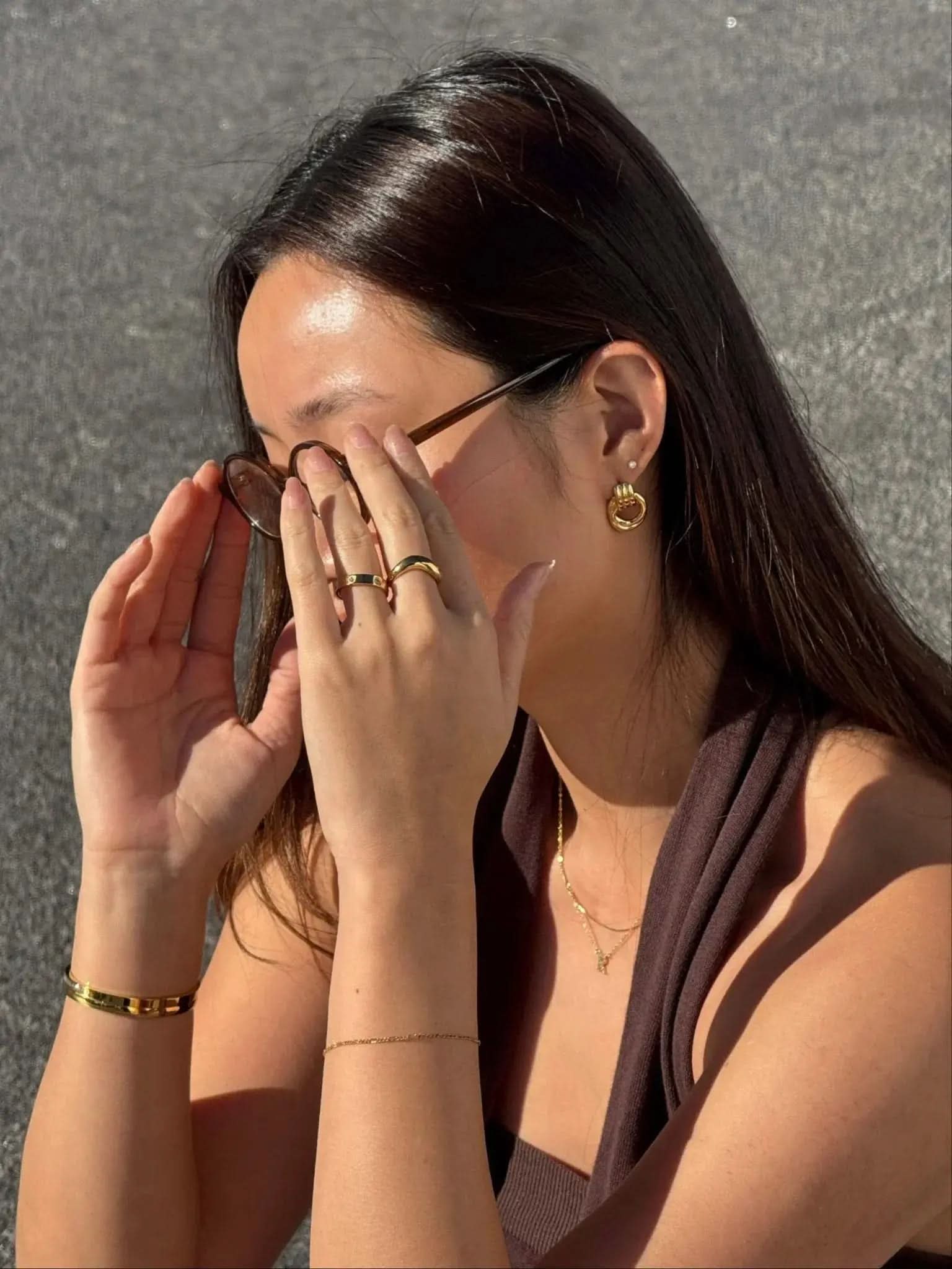 Jacquie Earrings Mini - Gold