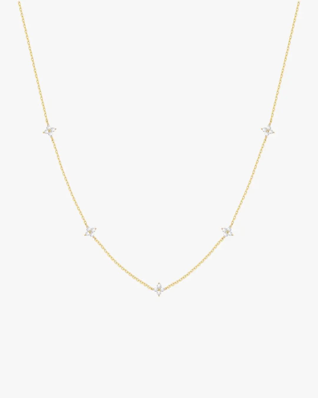 Loria Halskette Multi - Gold