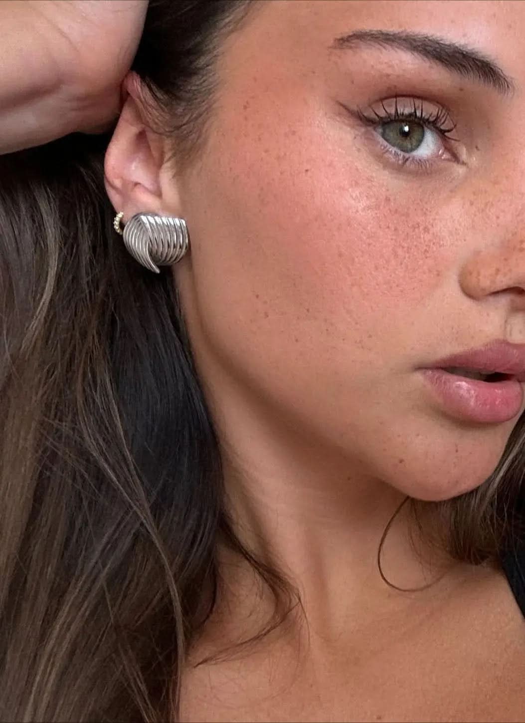 Aurelia Earrings – Silver