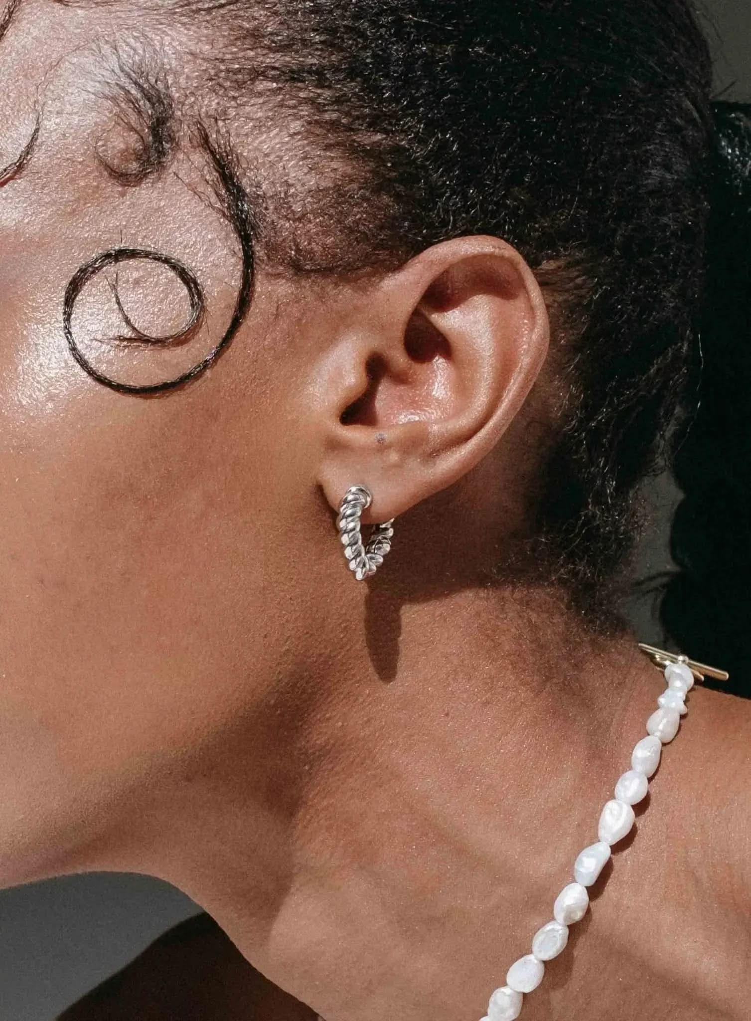 Zenya Earrings – Silver