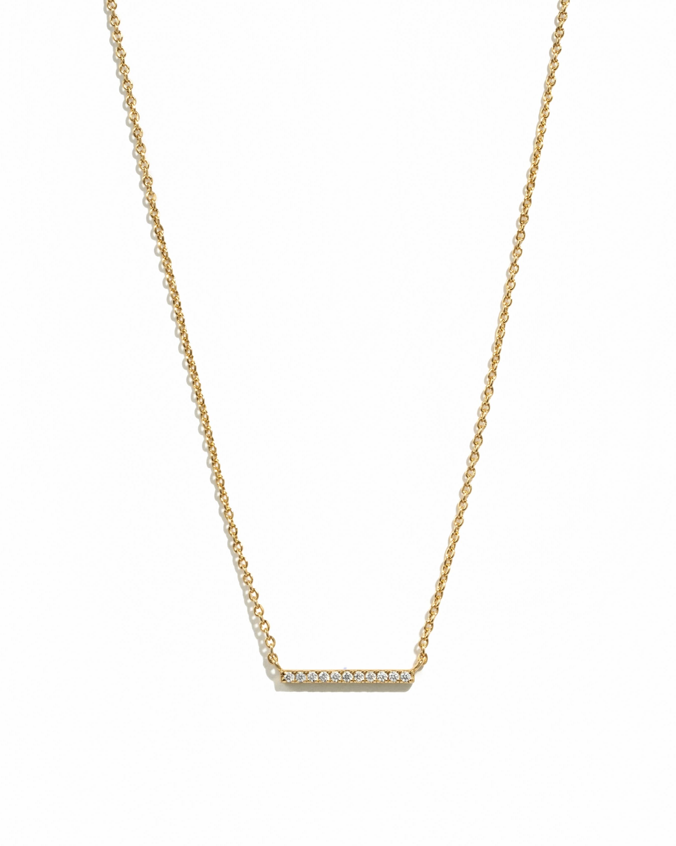 Dainty Bar Necklace