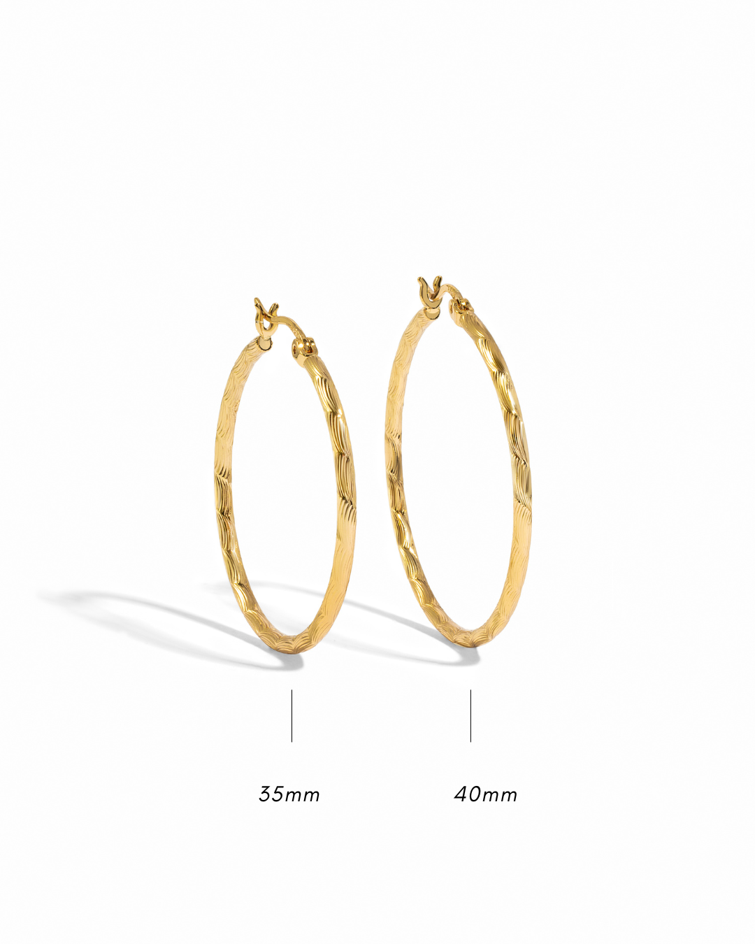 Textured Hoops