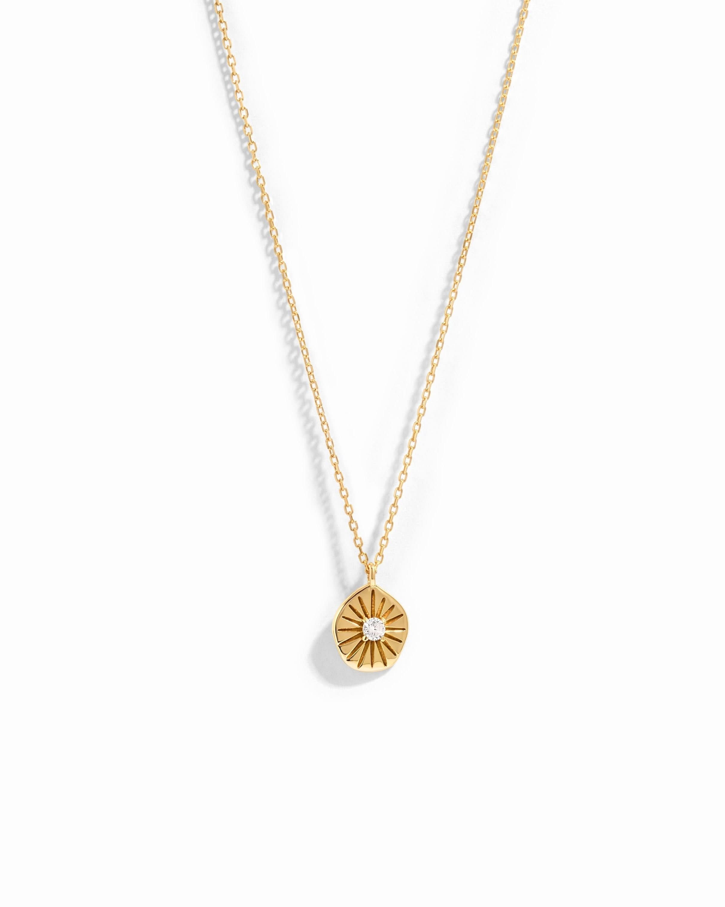 Sunburst Medallion Necklace