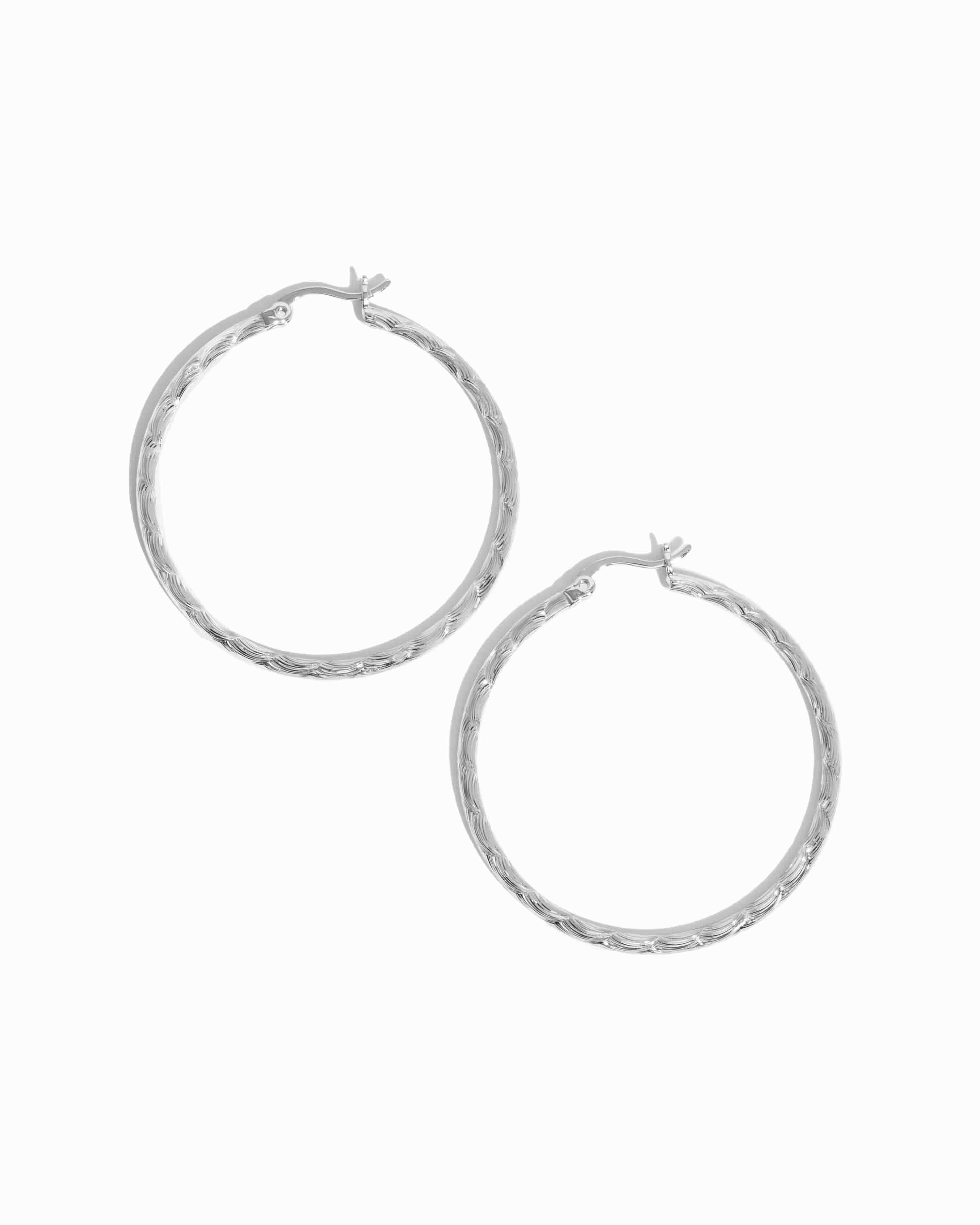 Textured Hoops