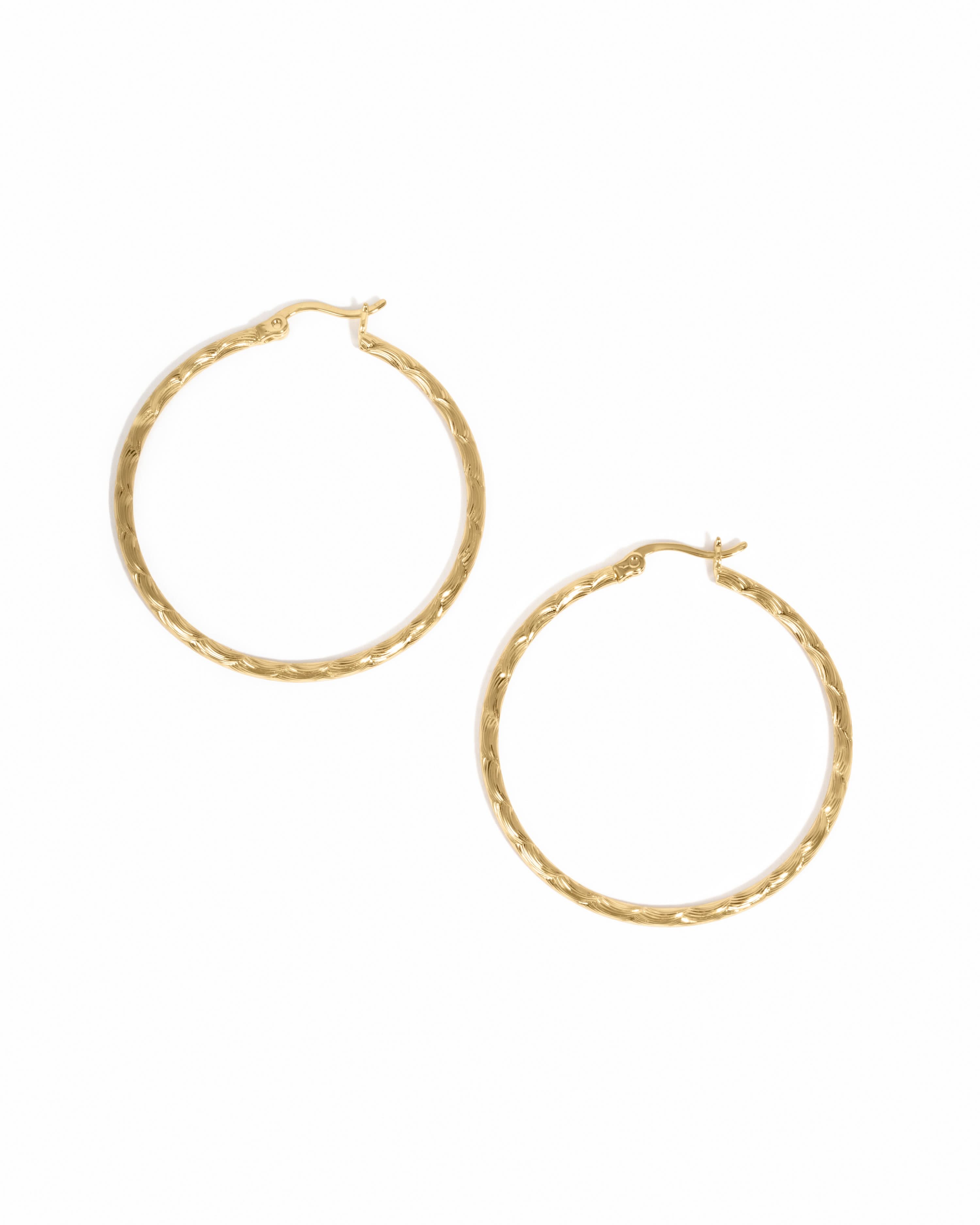 Textured Hoops