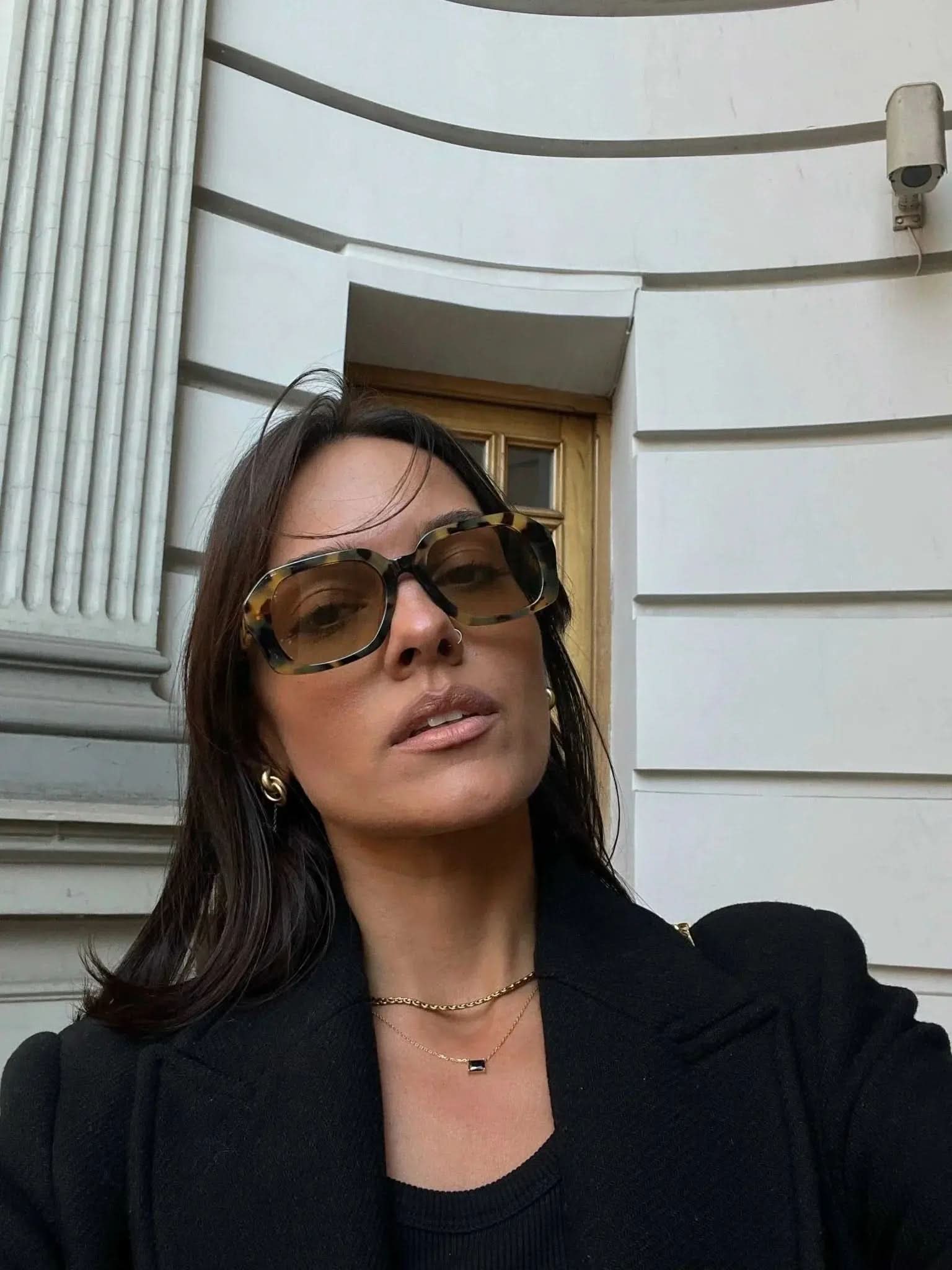 Ariana Necklace – Black Onyx Pendant