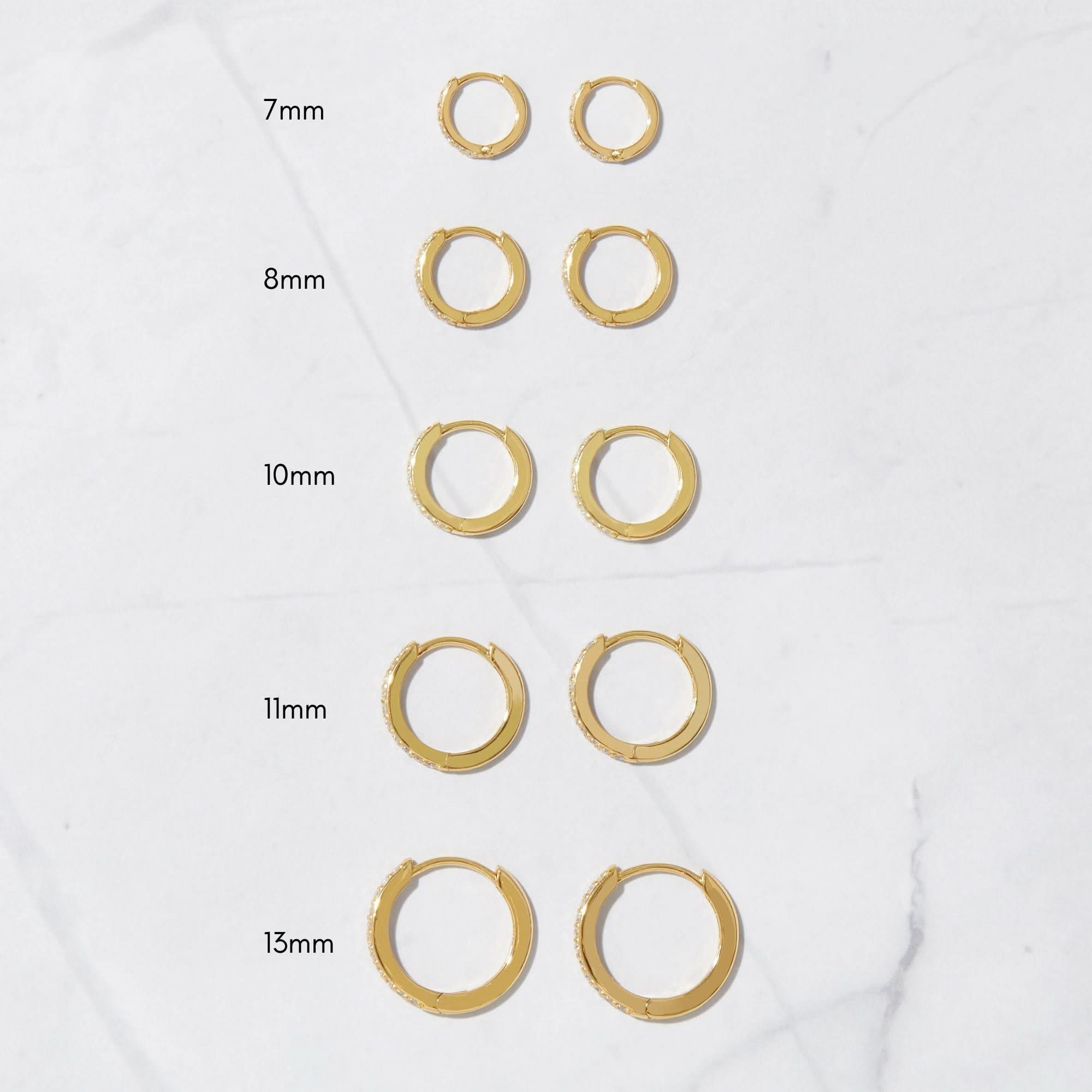 Studded Huggies (Multiple Sizes Available)