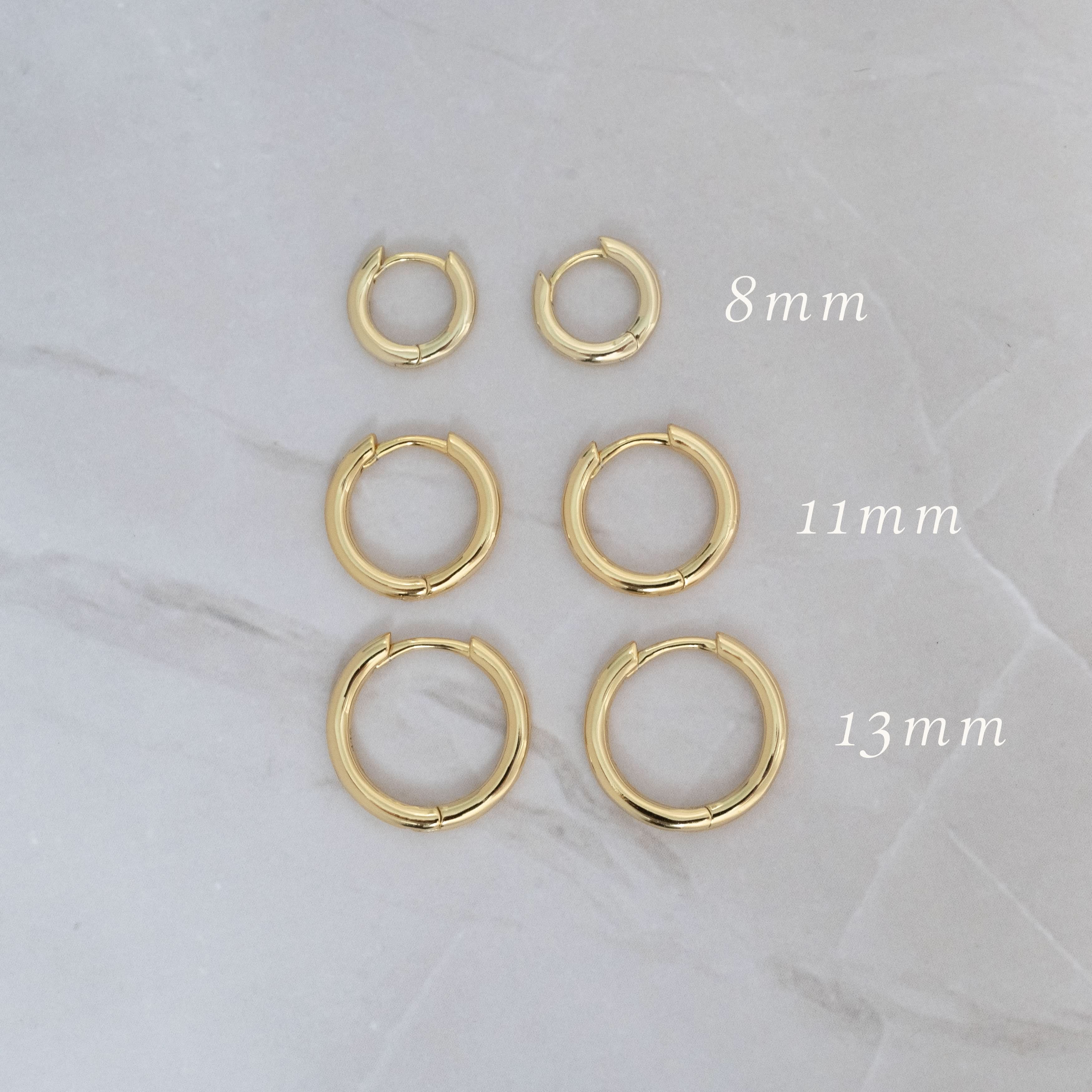 Minimalist Small Hoop Earrings