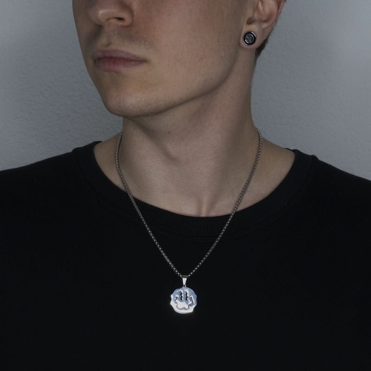 Trippy Smiley Necklace