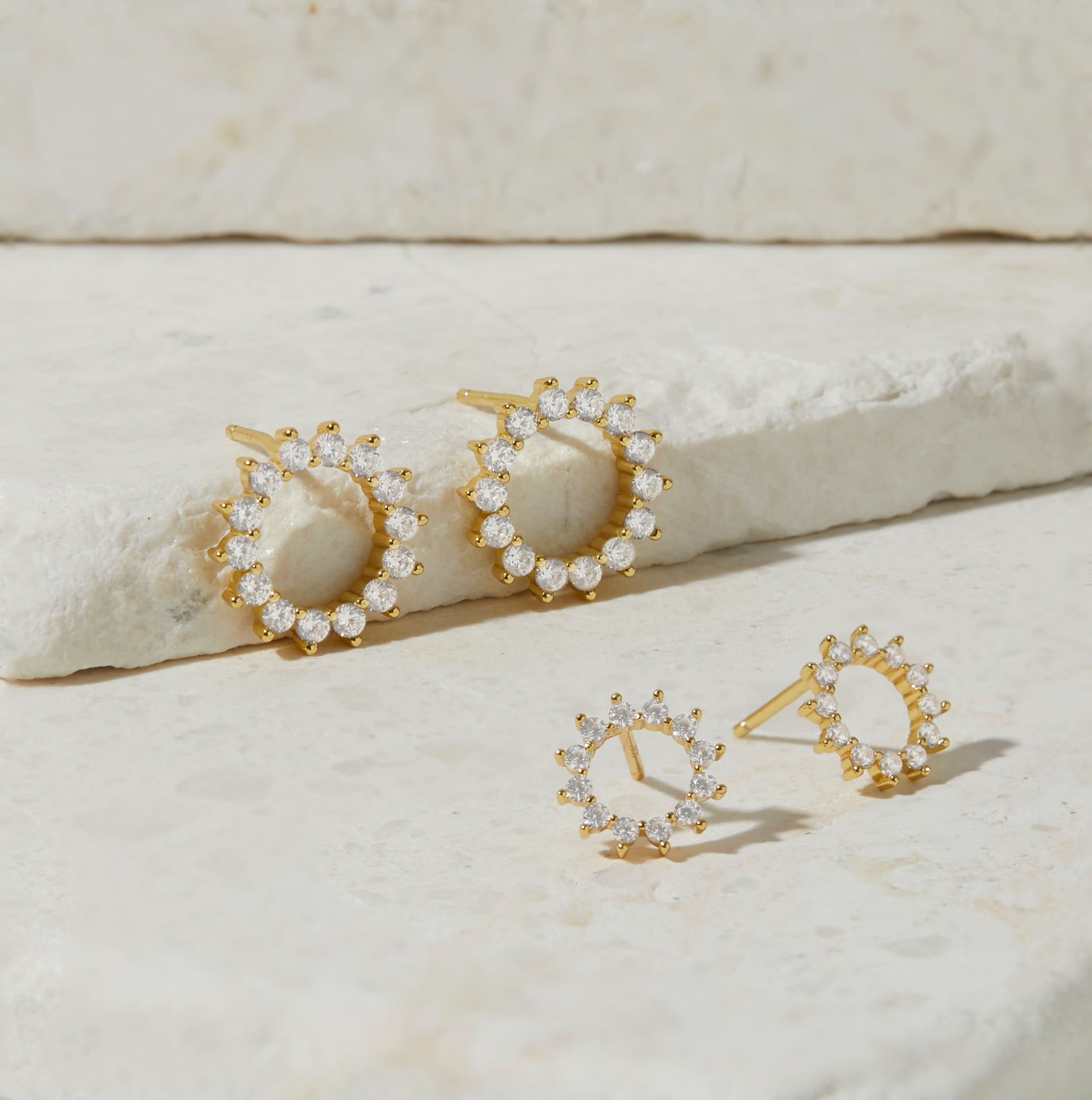 Sunburst Studs