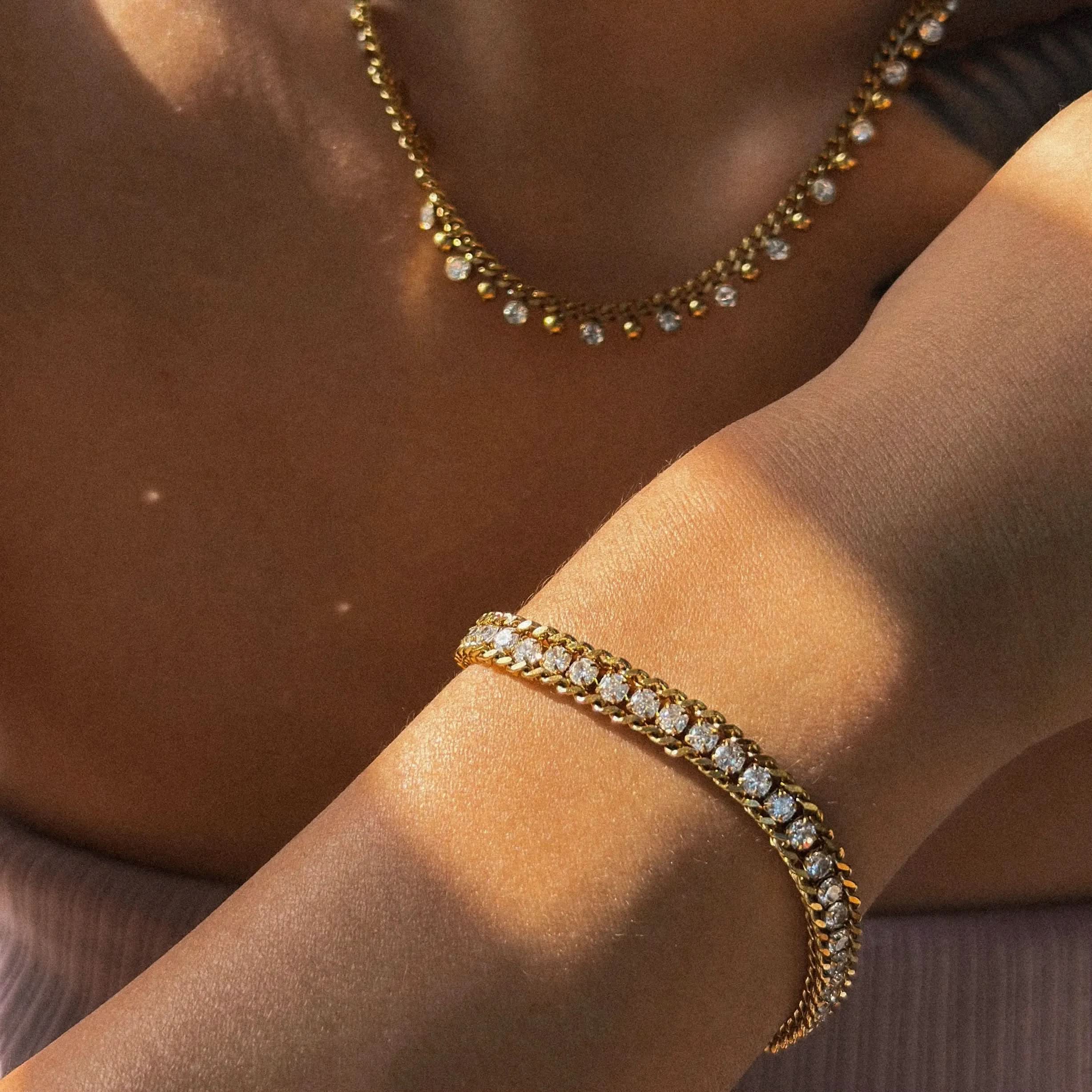 Elevated Tennis Bracelet