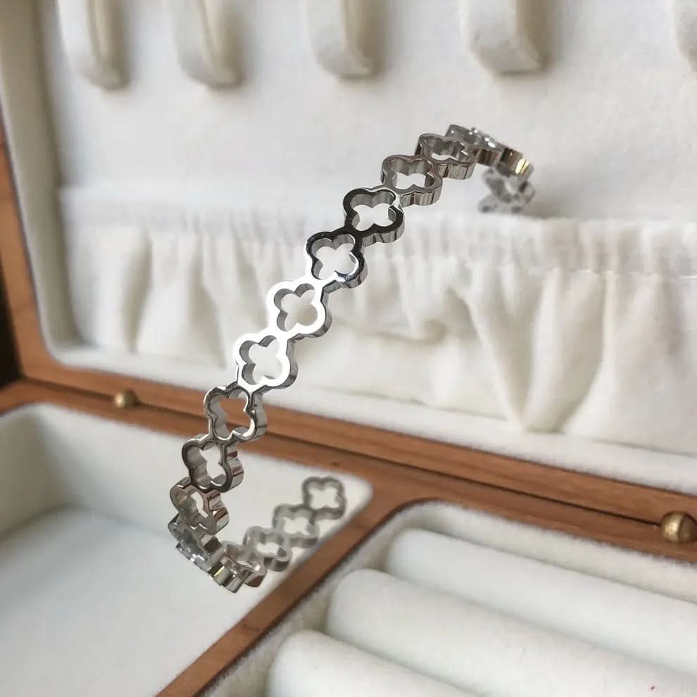 Clover Cuff Bracelet