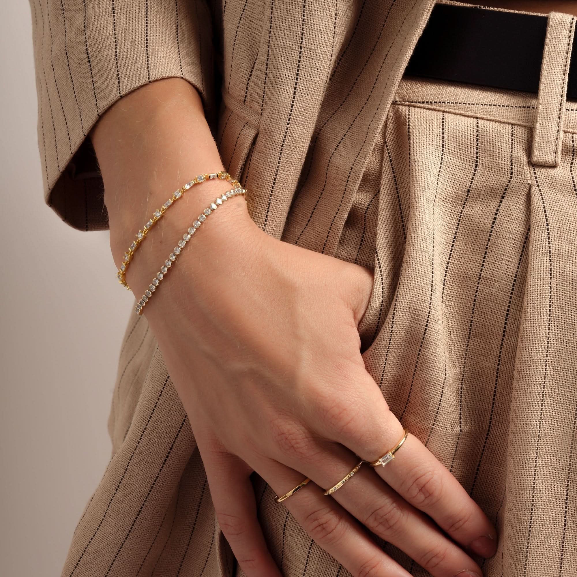 3mm Round Tennis Bracelet