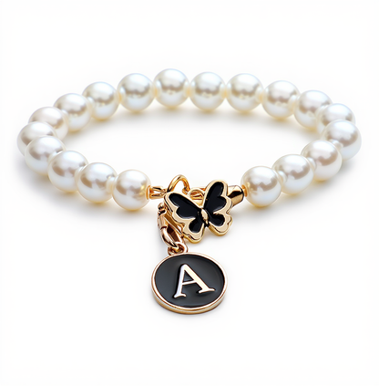 Pearl Chain Accessories Stanley Cup Initial Charms