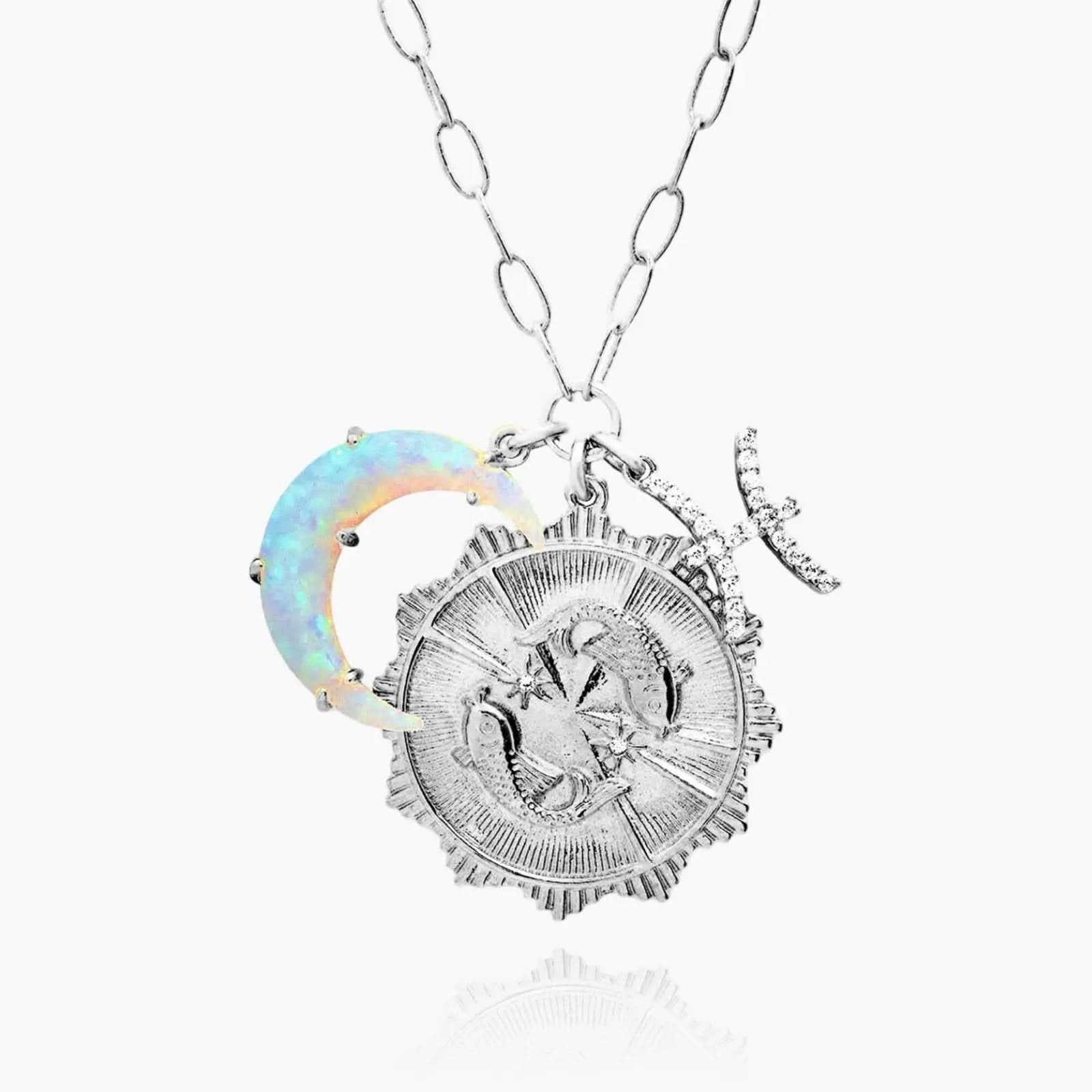 Zodiac Opal Necklace