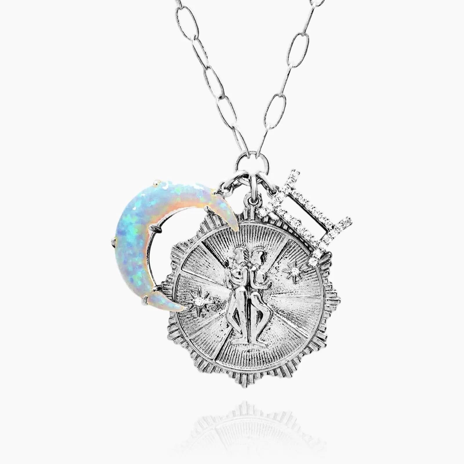 Zodiac Opal Necklace