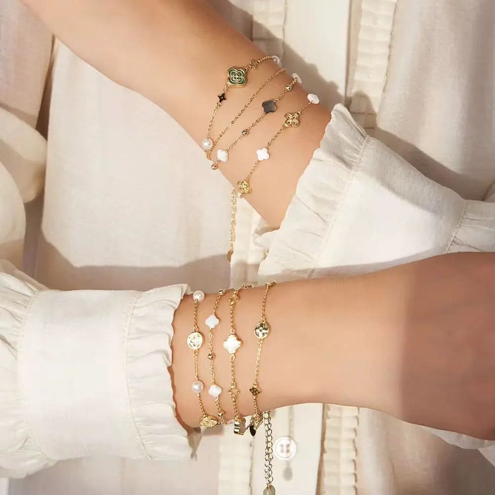 Dainty Clover Bracelet