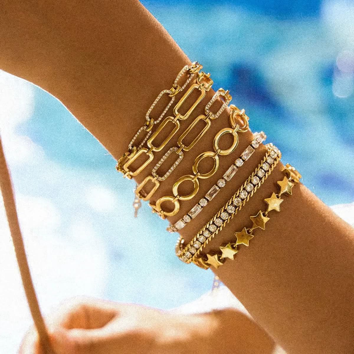 Elevated Chain Link Bracelet